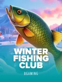 winter fishing club slot logo